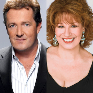 Piers Morgan, Joy Behar Piers Morgan, Joy Behar